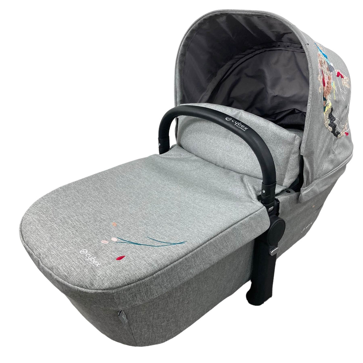 Cybex PRIAM Lux Carry Cot, Koi/Mid Grey