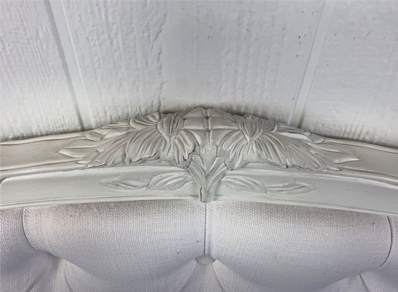 Restoration Hardware Baby & Child Colette Tufted Crib, White, With New