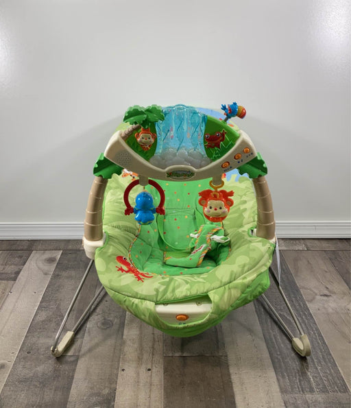 secondhand Fisher Price Baby Bouncer, Rainforest