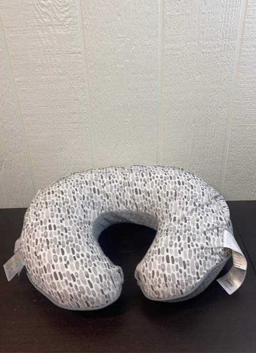 Shop Boppy Luxe Feeding and Infant Support Pillow, Grey Brushstrokes Pennydots at GoodBuy Gear