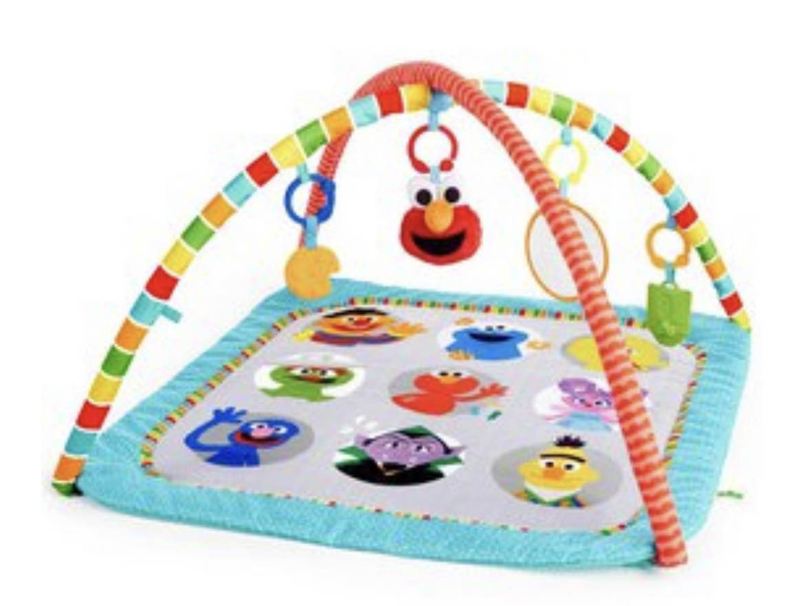 Bright Starts Activity Gym, Fun With Sesame Street Friends — GoodBuy Gear