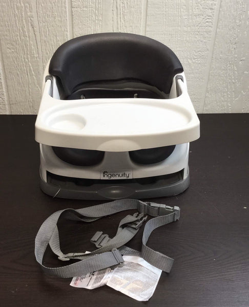 Ingenuity Slate Baby Base 2-in-1 Booster Feeding Seat