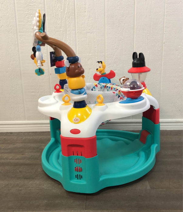Bright Starts Disney Baby Mickey Mouse Camping with Friends Activity Saucer