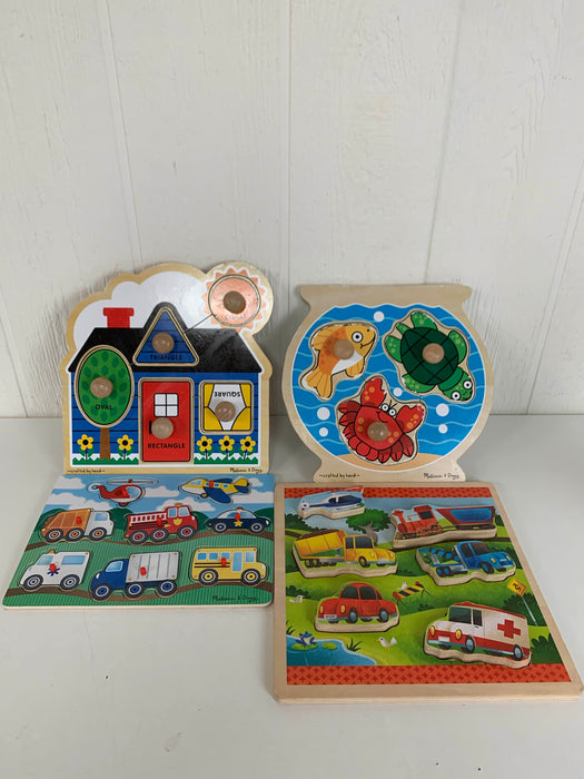 used BUNDLE Wooden Puzzles