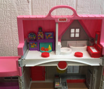 secondhand Fisher Price Little People Big Helpers Interactive Home Playset