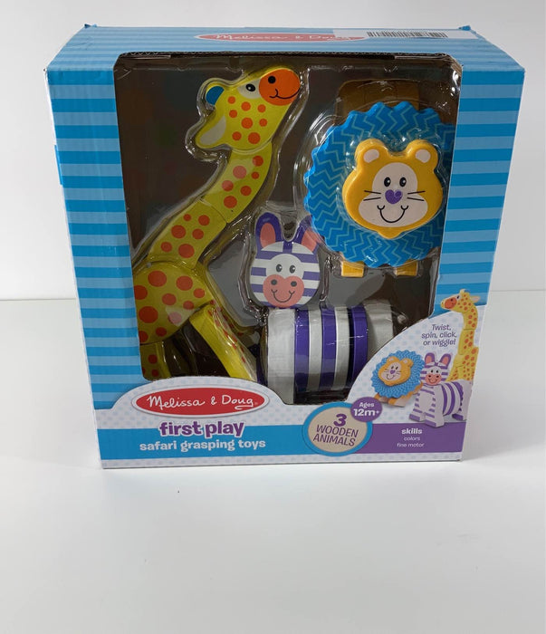 used Melissa & Doug First Play Safari Grasping Toys