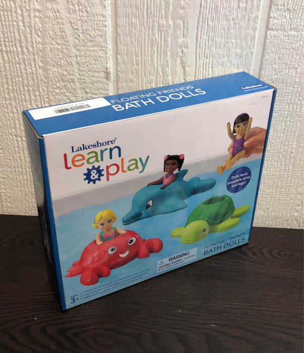 used Lakeshore Floating Friends Bath Dolls