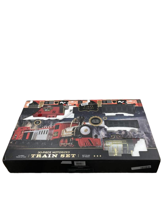 used FAO Schwarz 75-Piece Motorized Train Set, 30-Piece