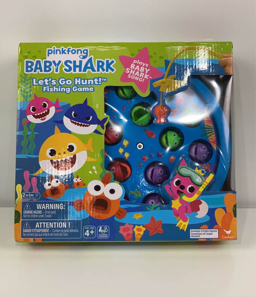 used Pinkfong Baby Shark Let’s Go Hunt Fishing Game