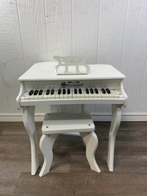 secondhand Schoenhut Baby Grand Piano With Bench