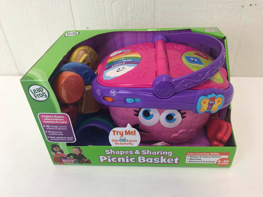 used Leap Frog Shapes And Sharing Picnic Basket