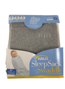 Shop Halo Cotton Sleepsack, Heather grey, S at GoodBuy Gear