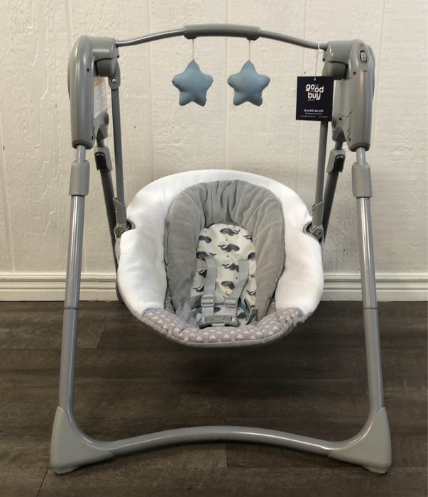 secondhand Graco Comfy Cove Swing