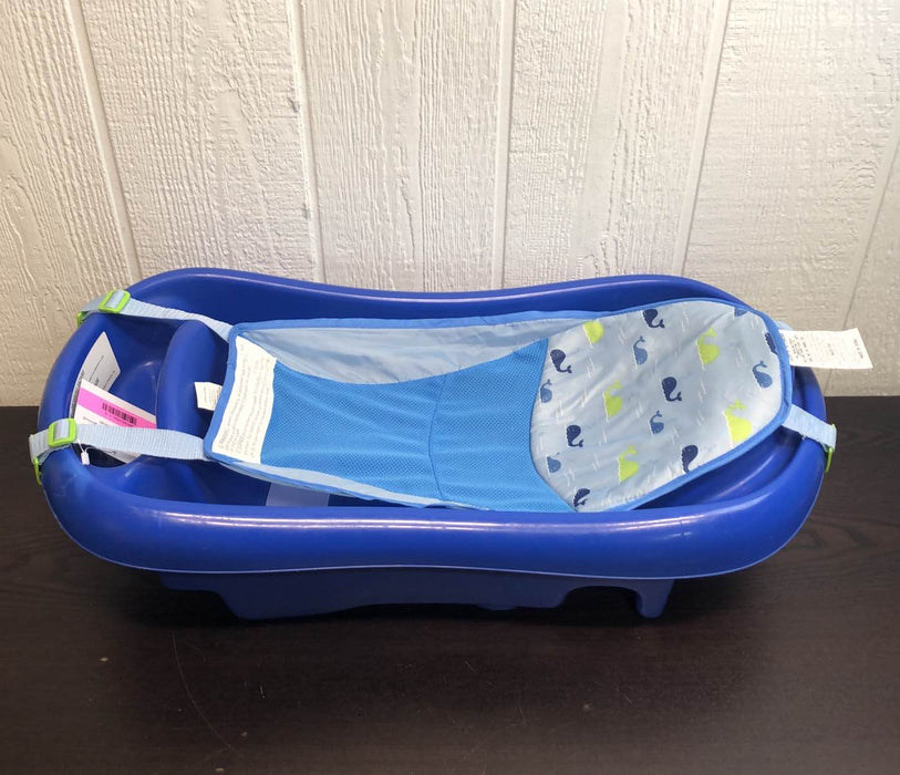 Shop TOMY Sure Comfort Deluxe Newborn To Toddler Tub, Blue at GoodBuy Gear