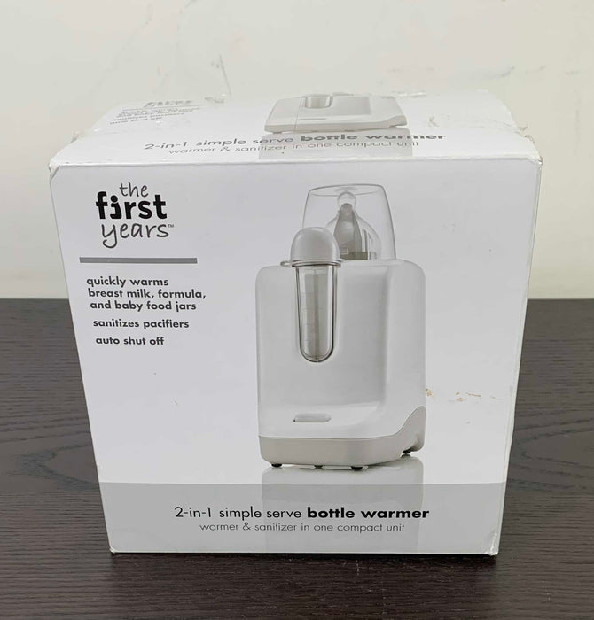 used The First Years 2 In 1 Simple Serve Bottle Warmer