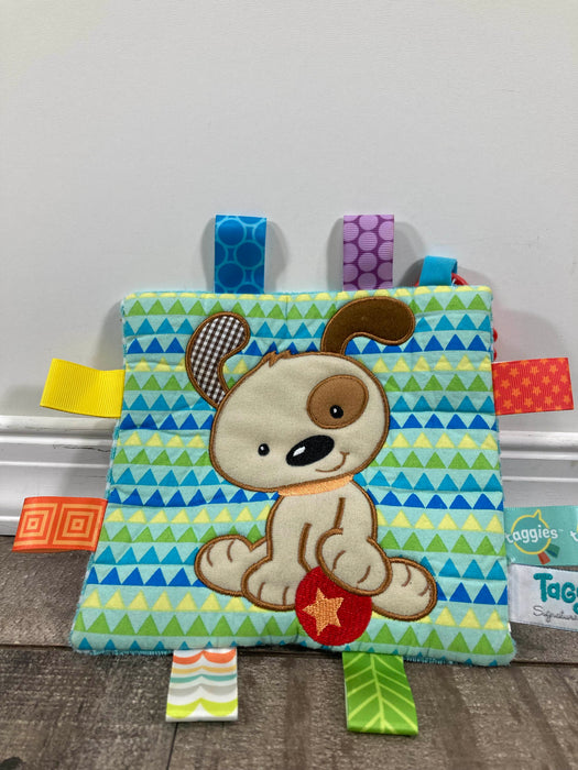 used Bright Starts Taggies Blanket, Puppy