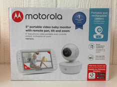 used Motorola 5” Portable Video Baby Monitor