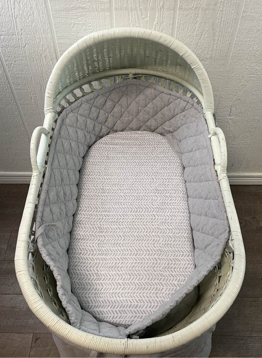 secondhand Pottery Barn Kids Wicker Bassinet