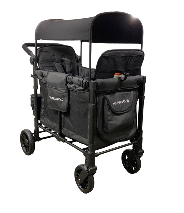 used Wonderfold W2 Elite Multifunctional Stroller Wagon, 2023, Volcanic Black