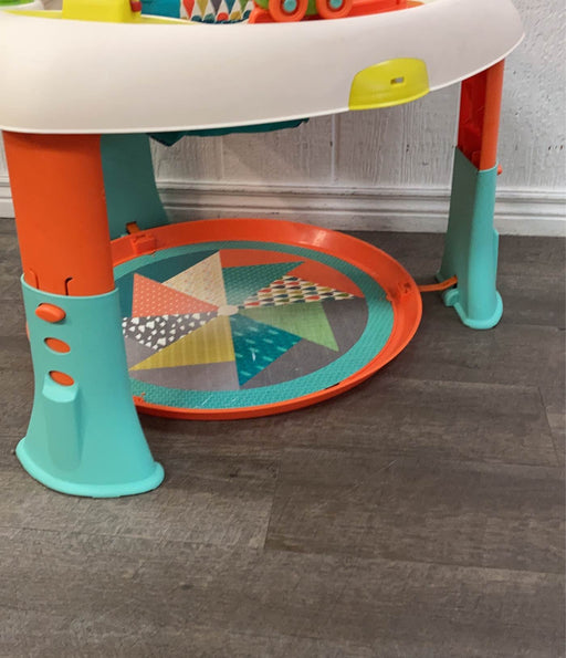 secondhand Infantino Go Gaga! Sit, Spin, And Stand Entertainer 360 Seat And Activity Table