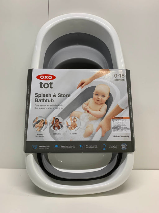 used OXO Tot Splash & Store Baby Bathtub