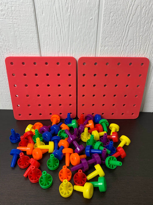 used Gleeport Stacking Peg Board Set Toy