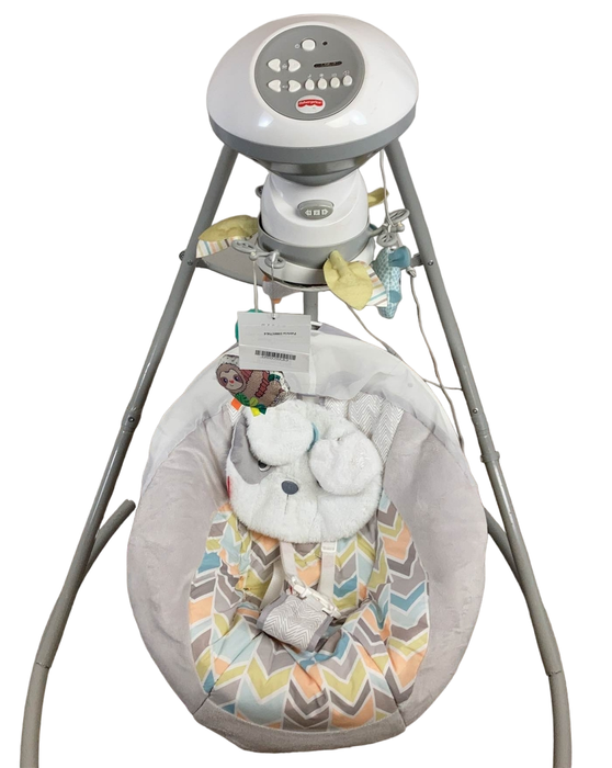 secondhand Fisher Price Cradle 'n Swing, My Little Snuggapuppy