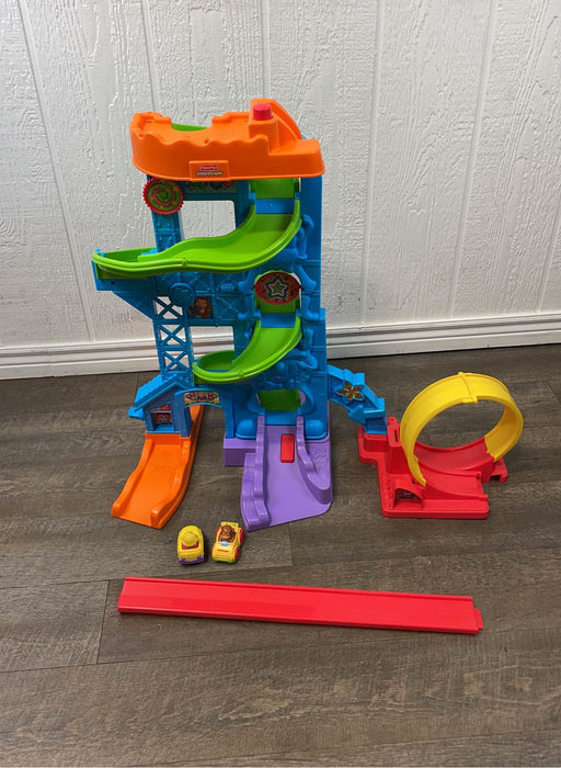 used Fisher Price Little People Loops ‘n Swoops Amusement Park