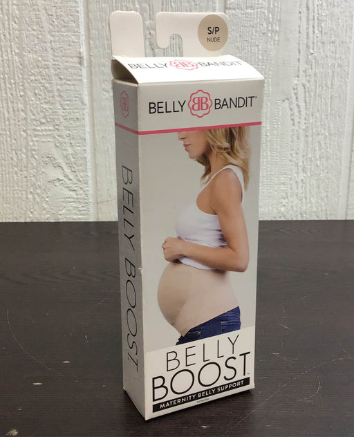 used Belly Bandit Belly Boost Pregnancy Support Wrap, S (4-6), Nude