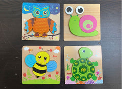 secondhand BUNDLE Wooden Puzzles