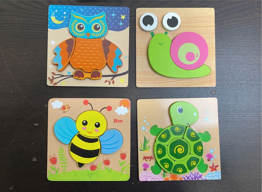 secondhand BUNDLE Wooden Puzzles