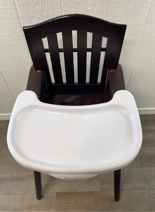 secondhand Eddie Bauer Wooden High Chair