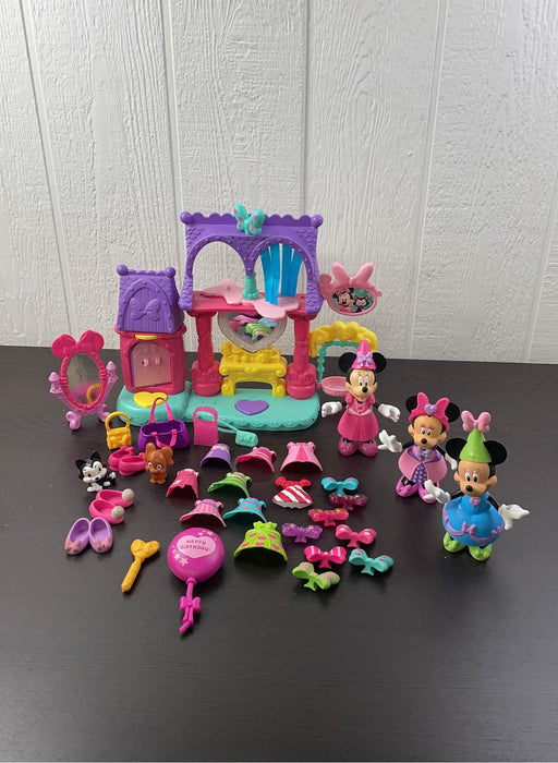 used Disney Minnie Mouse Bowtique Playset