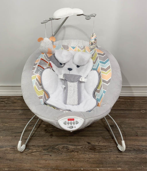 used Fisher Price Deluxe Bouncer, My Little Snugapuppy
