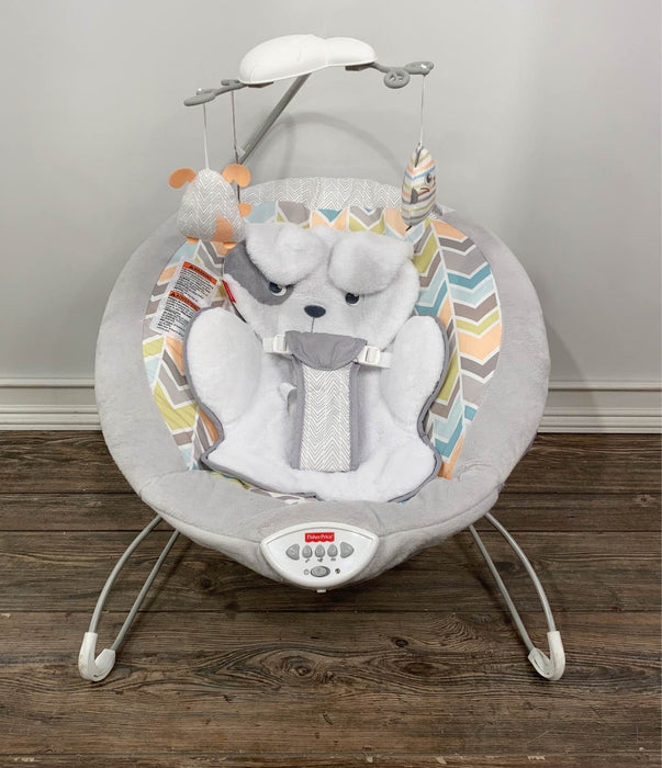 used Fisher Price Deluxe Bouncer, My Little Snugapuppy