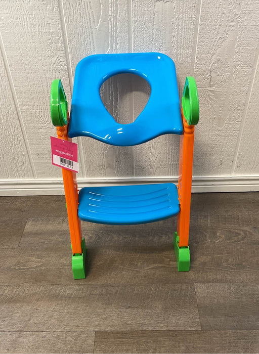 used Kids Potty Training Toddler Seat with Step Stool Ladder