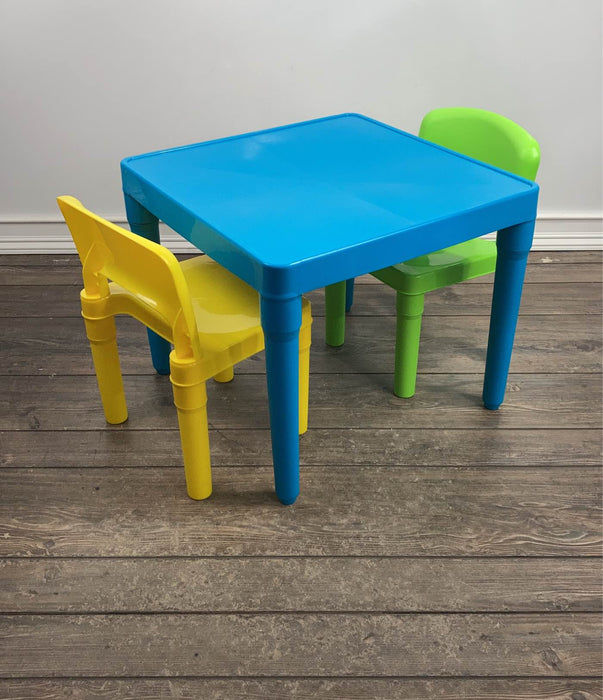 Shop Humble Crew Plastic Table And Chairs Set at GoodBuy Gear