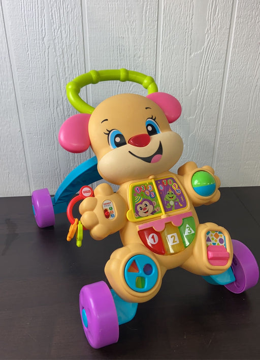 used Fisher Price Laugh & Learn Smart Stages Learn With Puppy Walker