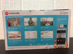 secondhand Motorola 5" Video Baby Monitor with 2 Camera Powered by Hubble