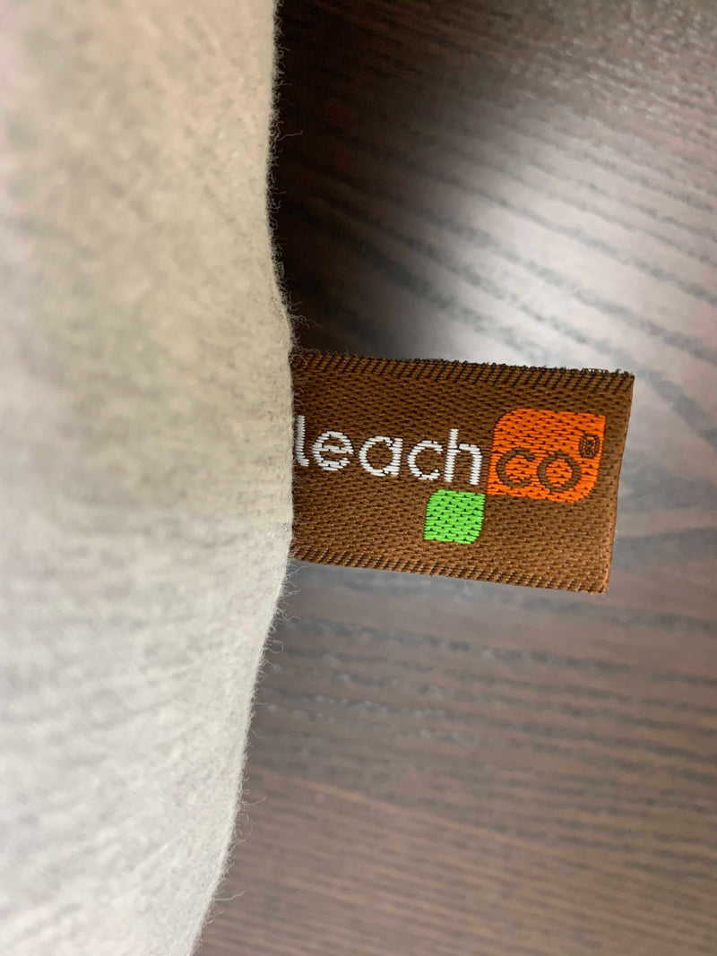 Leachco Snoogle Total Body Pillow, Jersey Grey