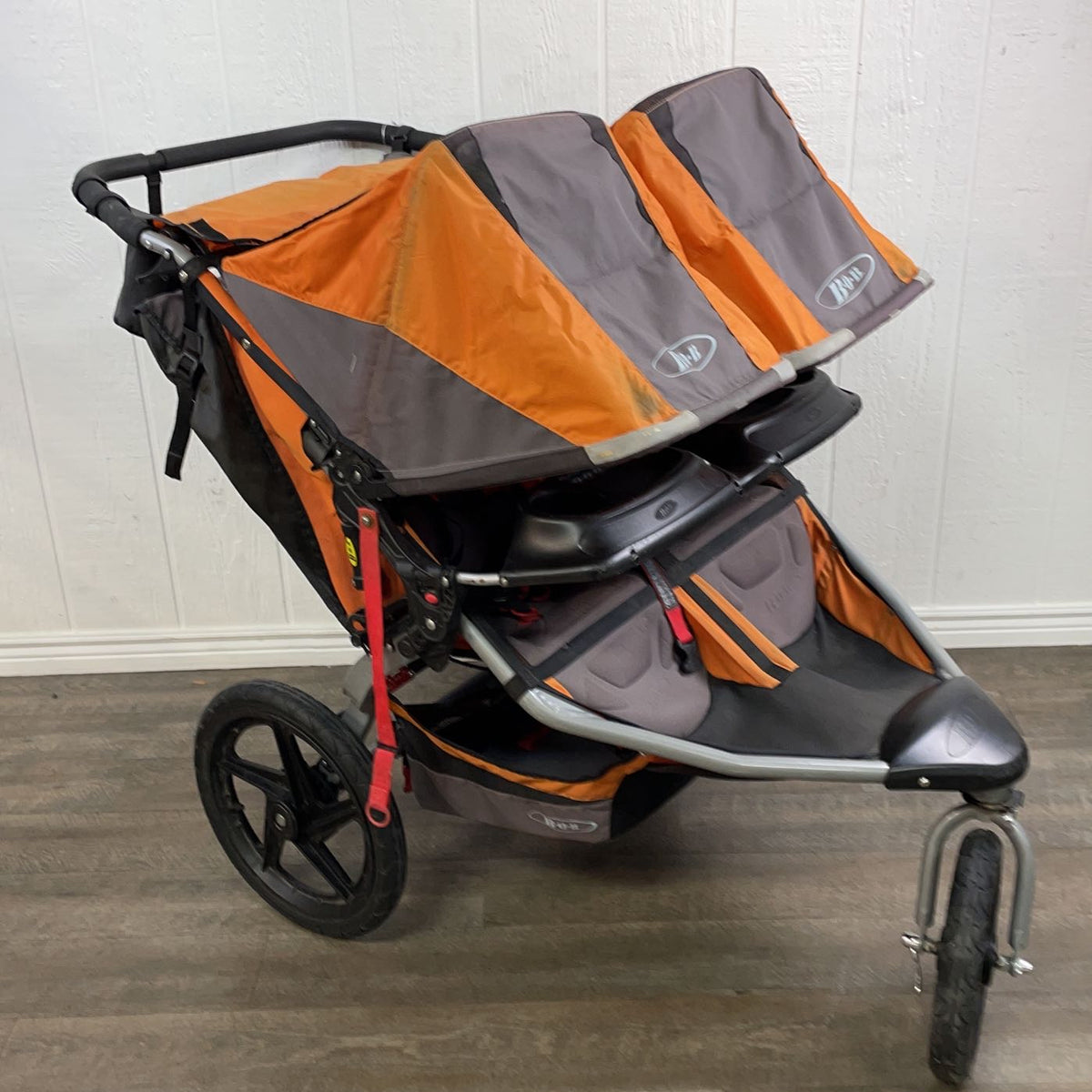 orange bob revolution stroller BOB Revolution Duallie Stroller, 2013, Orange