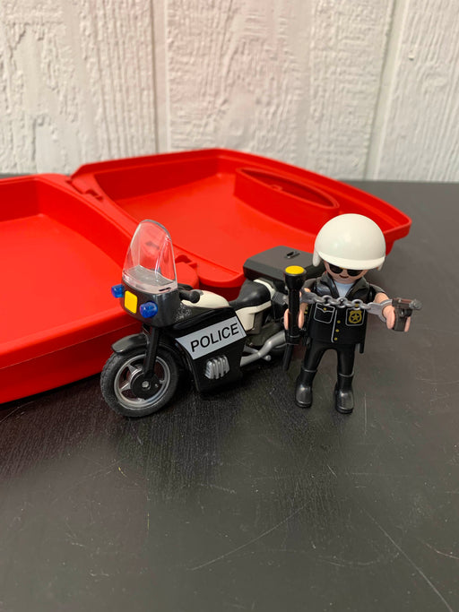 used Playmobil Police Carry Case