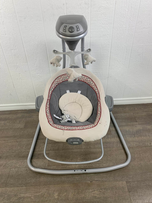 used Graco Cozy Duet Swing And Rocker