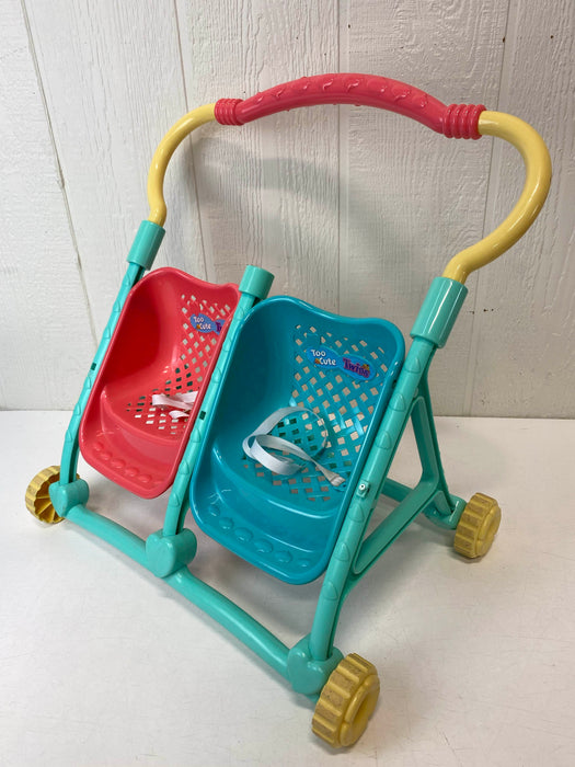 used Too Cute Twin Doll Stroller