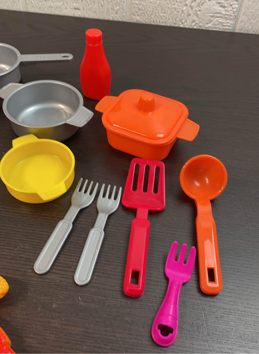 secondhand BUNDLE Play Food and Dishes