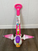 secondhand Fisher Price Push And Flutter Unicorn