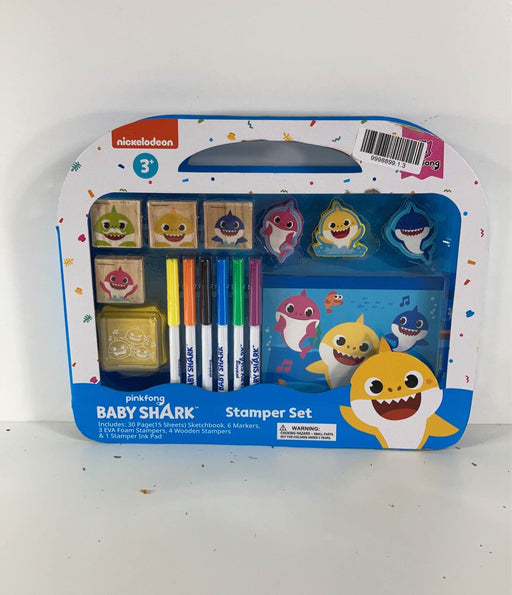 used Pinkfong Nickelodeon Bay Shark Stamper Set