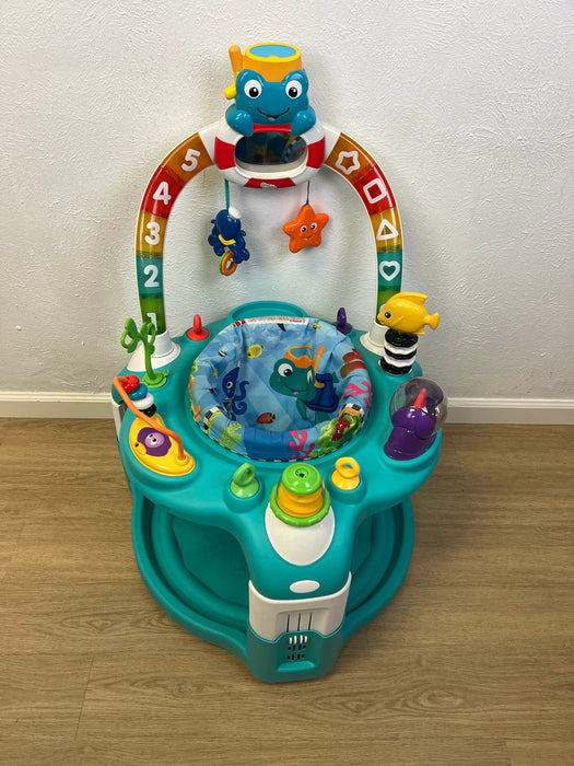 used Baby Einstein 2-in-1 Lights & Sea Activity Gym & Saucer