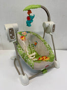 used Fisher Price Space Saver Swing and Seat