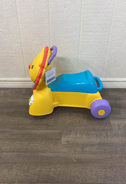 secondhand Fisher Price 3-in-1 Sit, Stride, and Ride Lion Toy